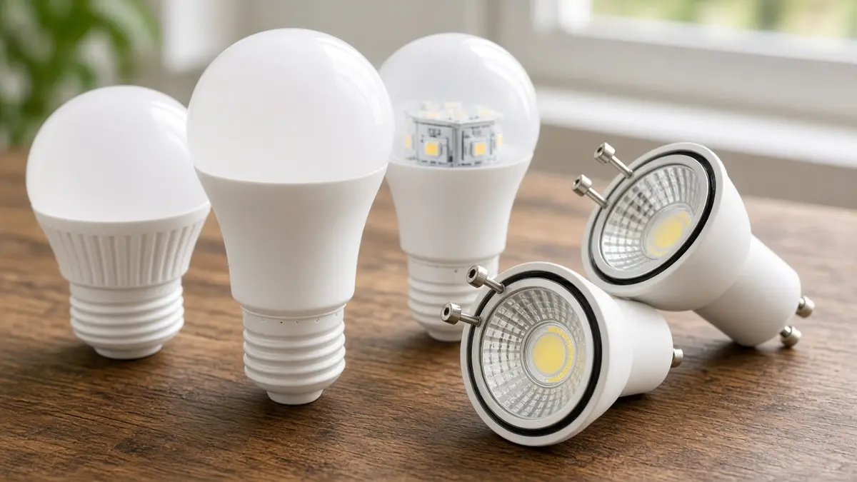 Bombillas LED con casquillo E27 y GU10